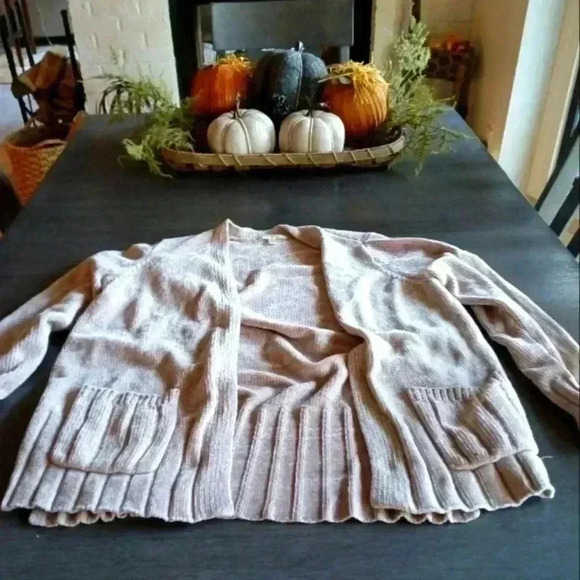 Seven7 For All Mankind Sweater Jacket Chenille - Picture 1 of 3